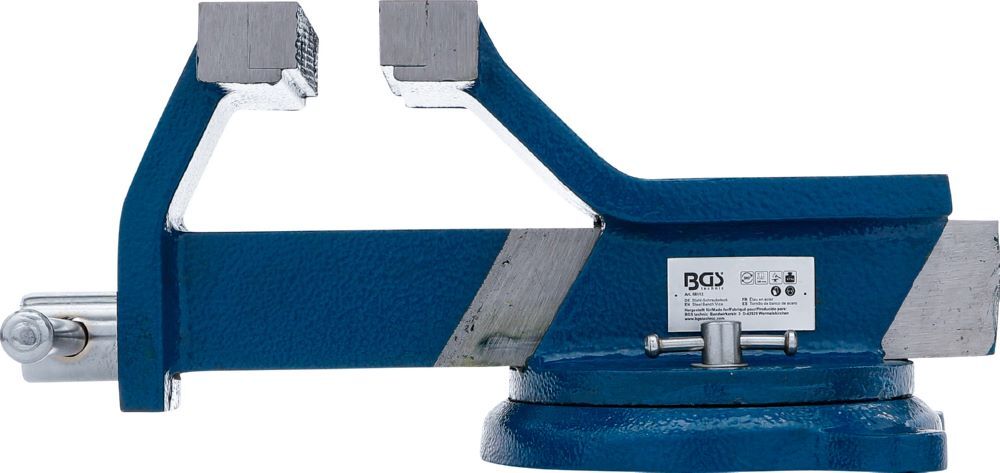 BGS Stahl Schraubstock geschmiedet 125 mm Spannbacken Produktbild BGS Stahl Schraubstock geschmiedet 125 mm Spannbacken bild 5