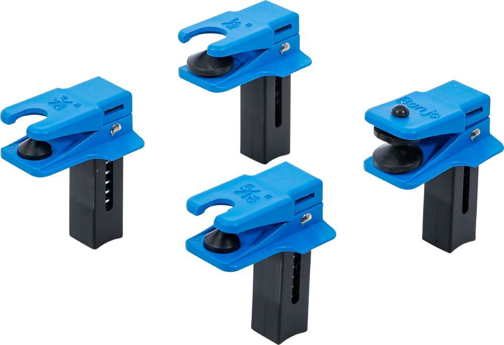 BGS Stahlleitungs Verschlussklemmen Satz 4 teilig Produktbild BGS Stahlleitungs Verschlussklemmen Satz 4 teilig