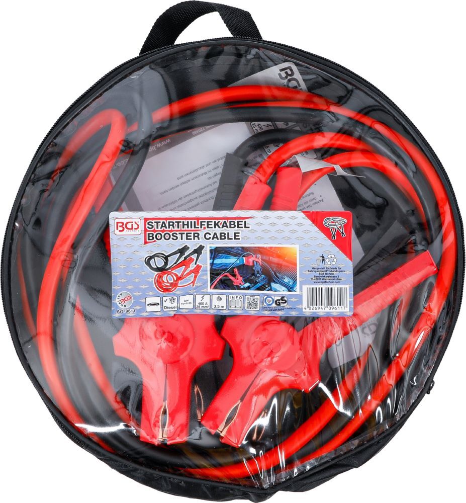 Produktbild Starthilfekabel für Diesel-Pkw 400 A / 25 mm² 3,5 meter bild 5