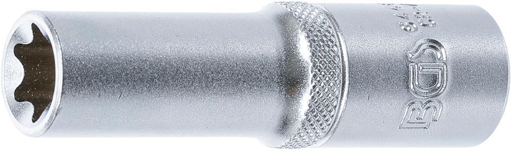 Produktbild BGS Steckschlüssel Einsatz E-Profil tief Antrieb Innenvierkant 1/2 Zoll E16