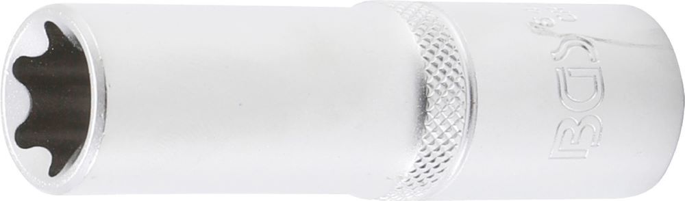 Produktbild BGS Steckschlüssel Einsatz E-Profil tief Antrieb Innenvierkant 1/2 Zoll E18