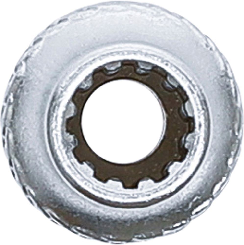 BGS Steckschlüssel Einsatz 5 mm Gear Lock tief Antrieb Innenvierkant 6,3 mm 1/4 Zoll