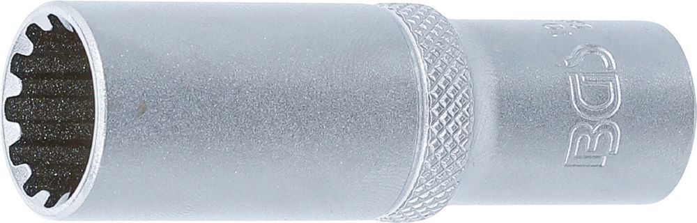 BGS Steckschlüssel Einsatz 14 mm Gear Lock Antrieb Innenvierkant 10 mm 3/8 Zoll Produktbild BGS Steckschlüssel Einsatz 14 mm Gear Lock Antrieb Innenvierkant 10 mm 3/8 Zoll