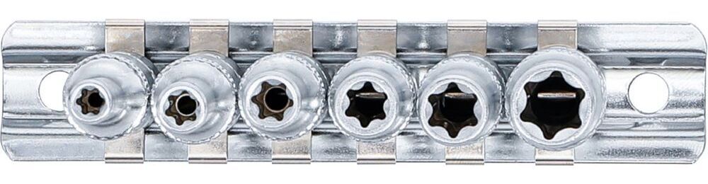 Produktbild Steckschlüssel Einsatz Satz E-Profil tief E4-E10 6 teilig bild 3