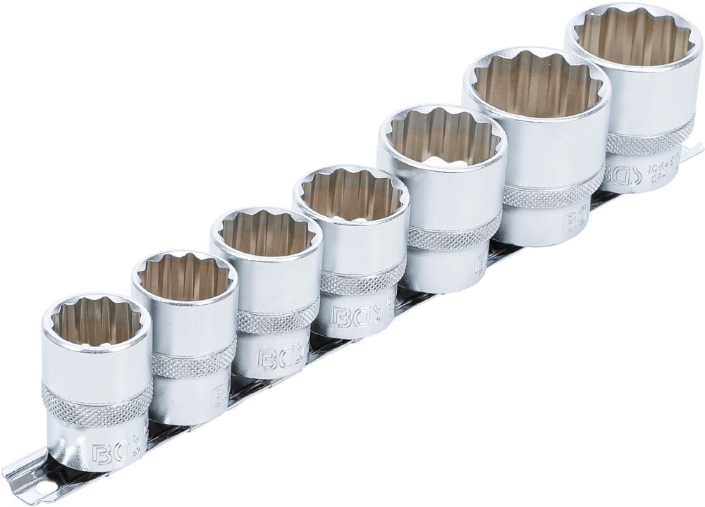 Produktbild Steckschlüssel Einsatz Satz Zwölfkant Innenvierkant 1/2 Zoll 20-32 mm 7 teilig bild 2