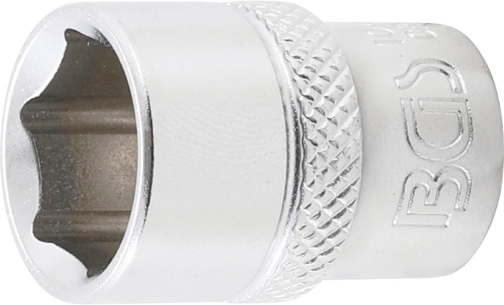 BGS Steckschlüssel Einsatz 14 mm Sechskant Antrieb Innenvierkant 10 mm 3/8 Zoll