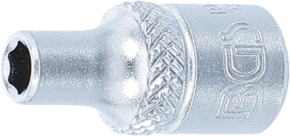 BGS Steckschlüssel Einsatz 5/32 Zoll Sechskant Antrieb Innenvierkant 6,3 mm 1/4 Zoll Produktbild BGS Steckschlüssel Einsatz 5/32 Zoll Sechskant Antrieb Innenvierkant 6,3 mm 1/4 Zoll
