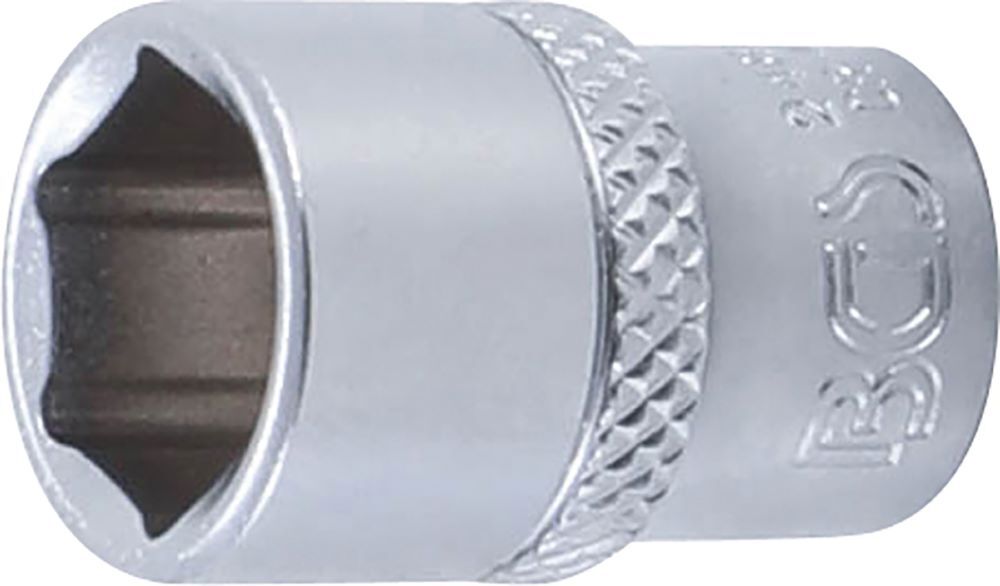 Produktbild BGS Steckschlüssel Einsatz Sechskant Antrieb Innenvierkant 1/4 Zoll 12,0 mm