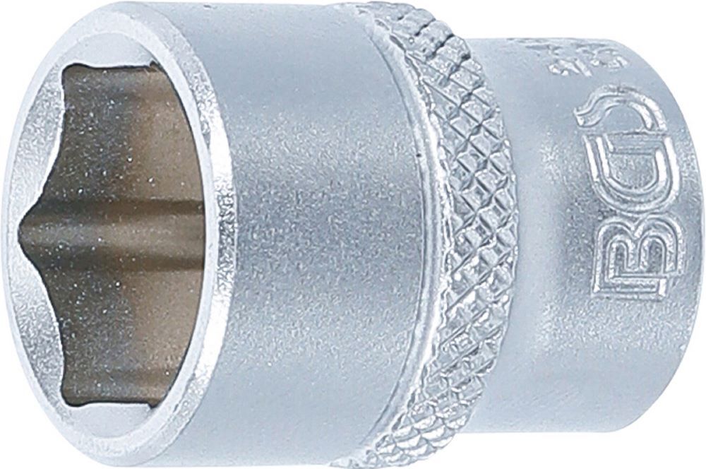 Produktbild BGS Steckschlüssel Einsatz Sechskant Antrieb Innenvierkant 1/4 Zoll 14,0 mm