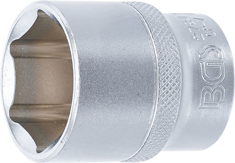 Produktbild BGS Steckschlüssel Einsatz 1.1/16 Zoll Sechskant Antrieb Innenvierkant 1/2 Zoll