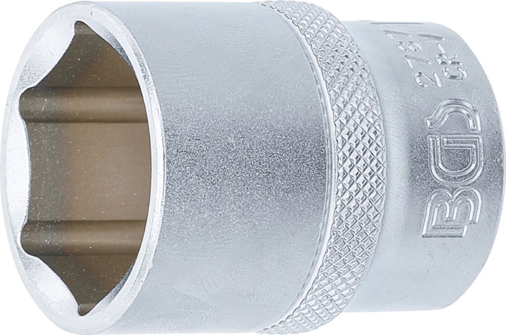 Produktbild BGS Steckschlüssel Einsatz 1 Zoll Sechskant Antrieb Innenvierkant 1/2 Zoll