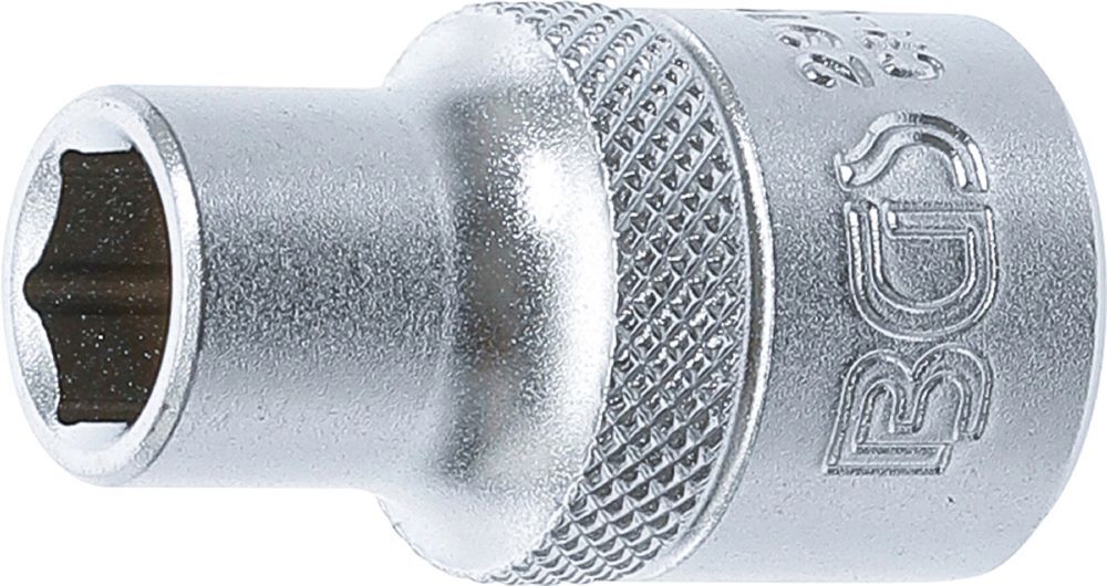 Produktbild BGS Steckschlüssel Einsatz Sechskant Antrieb Innenvierkant 1/2 Zoll 10 mm