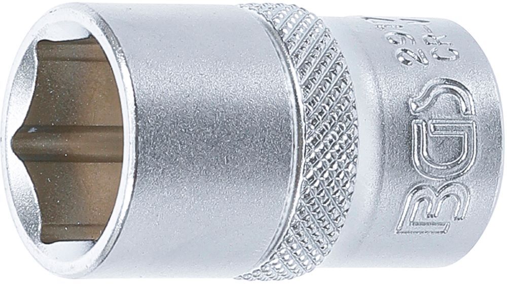 Produktbild BGS Steckschlüssel Einsatz Sechskant Antrieb Innenvierkant 1/2 Zoll 17 mm