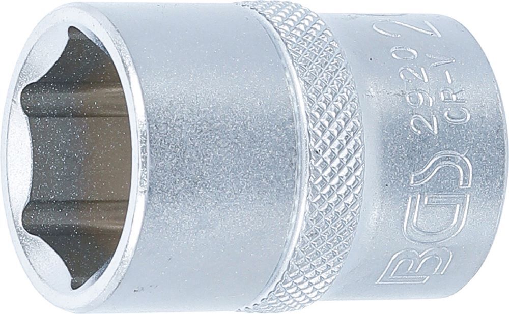 Produktbild BGS Steckschlüssel Einsatz Sechskant Antrieb Innenvierkant 1/2 Zoll 20 mm