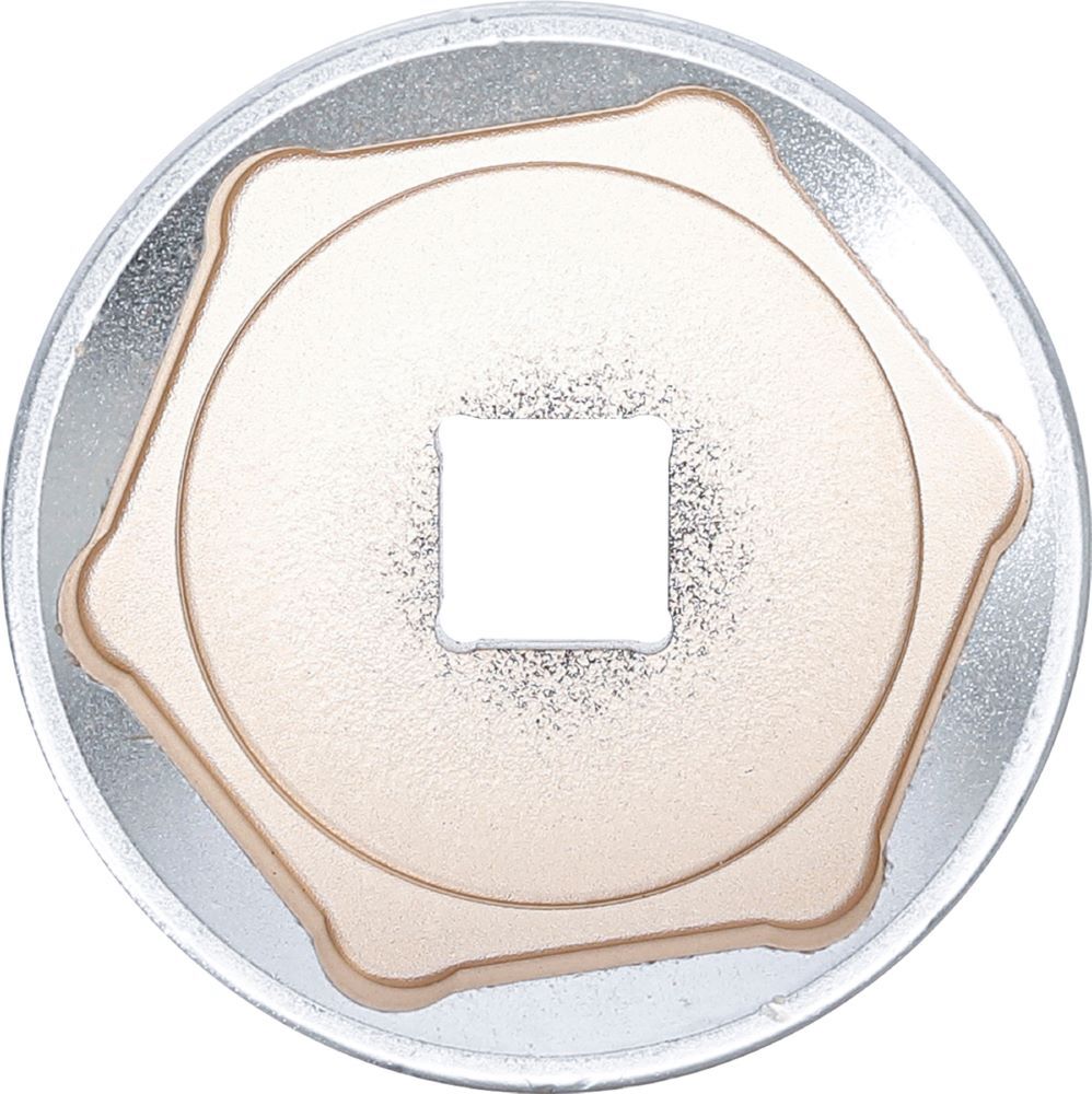 Produktbild Steckschlüssel Einsatz Sechskant Antrieb Innenvierkant 1/2 Zoll 46 mm   bild 2