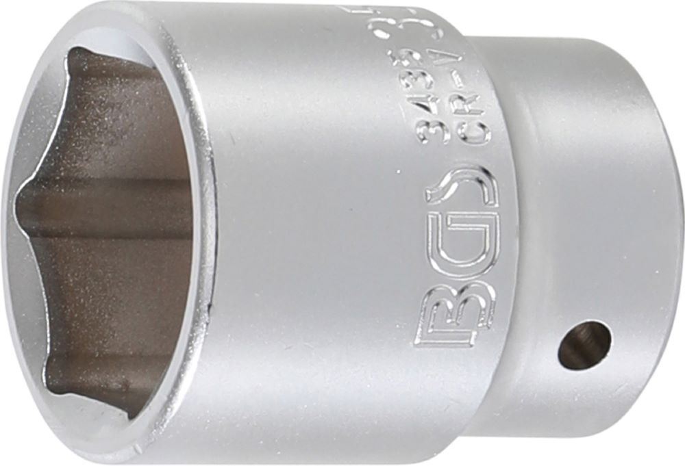 Produktbild BGS Steckschlüssel Einsatz Sechskant Antrieb Innenvierkant 3/4 Zoll 35 mm