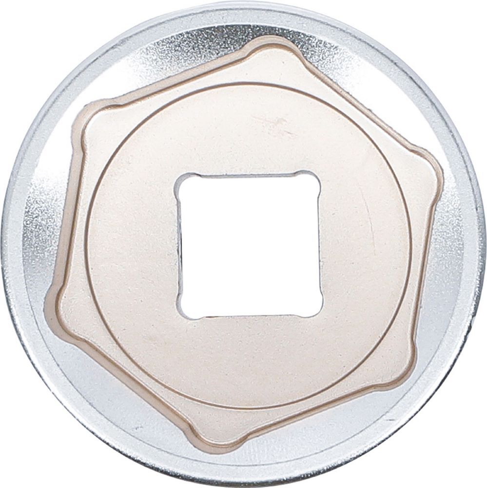 Produktbild Steckschlüssel Einsatz Sechskant Antrieb Innenvierkant 3/4 Zoll 48 mm bild 2