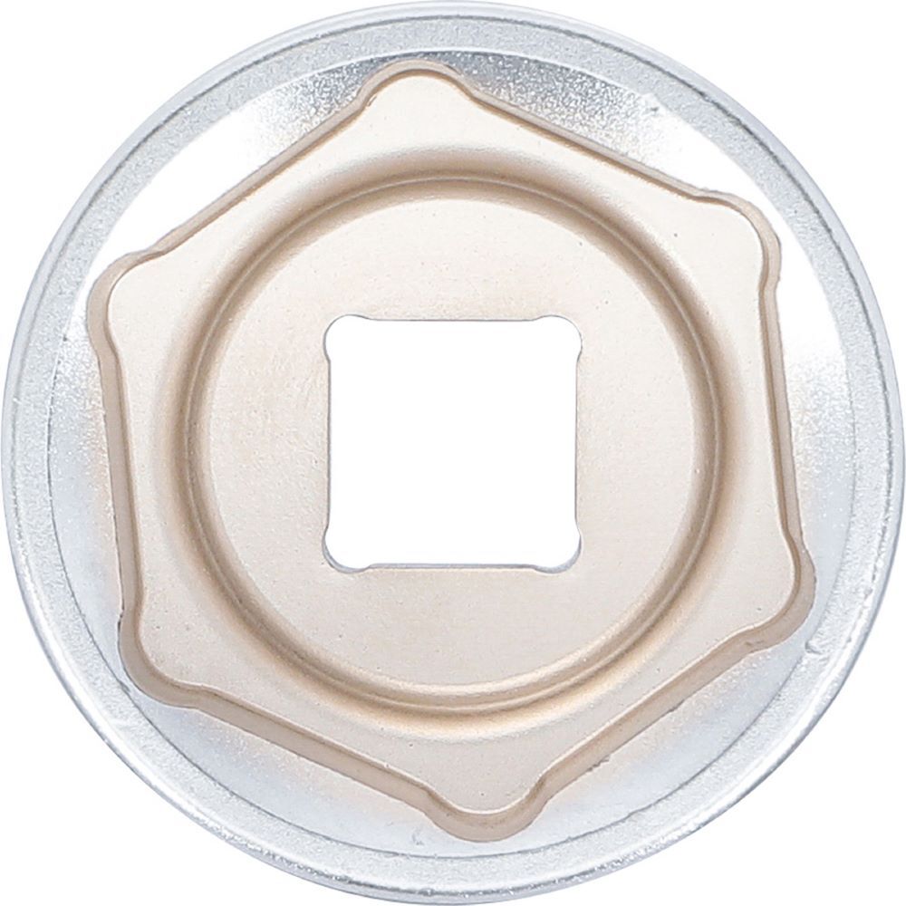 Produktbild Steckschlüssel Einsatz Sechskant Antrieb Innenvierkant 3/4 Zoll 50 mm bild 2