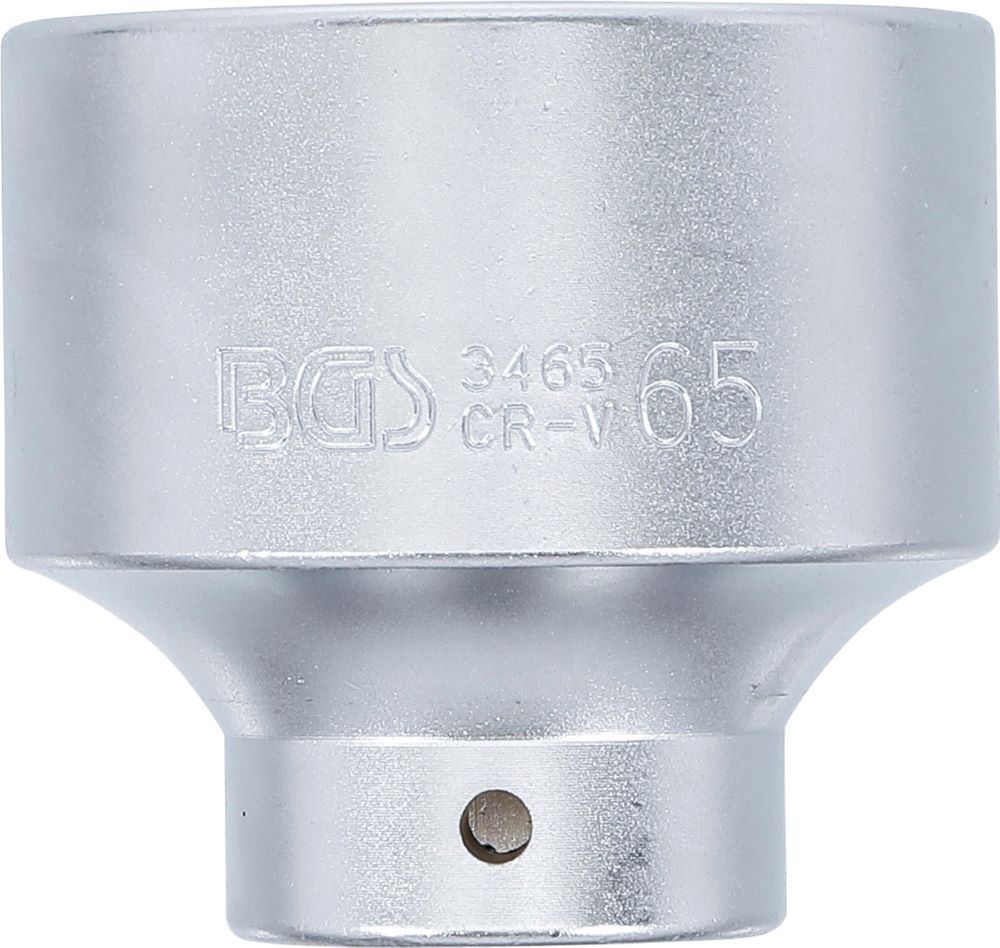 Produktbild Steckschlüssel Einsatz Sechskant Antrieb Innenvierkant 3/4 Zoll 65 mm bild 3