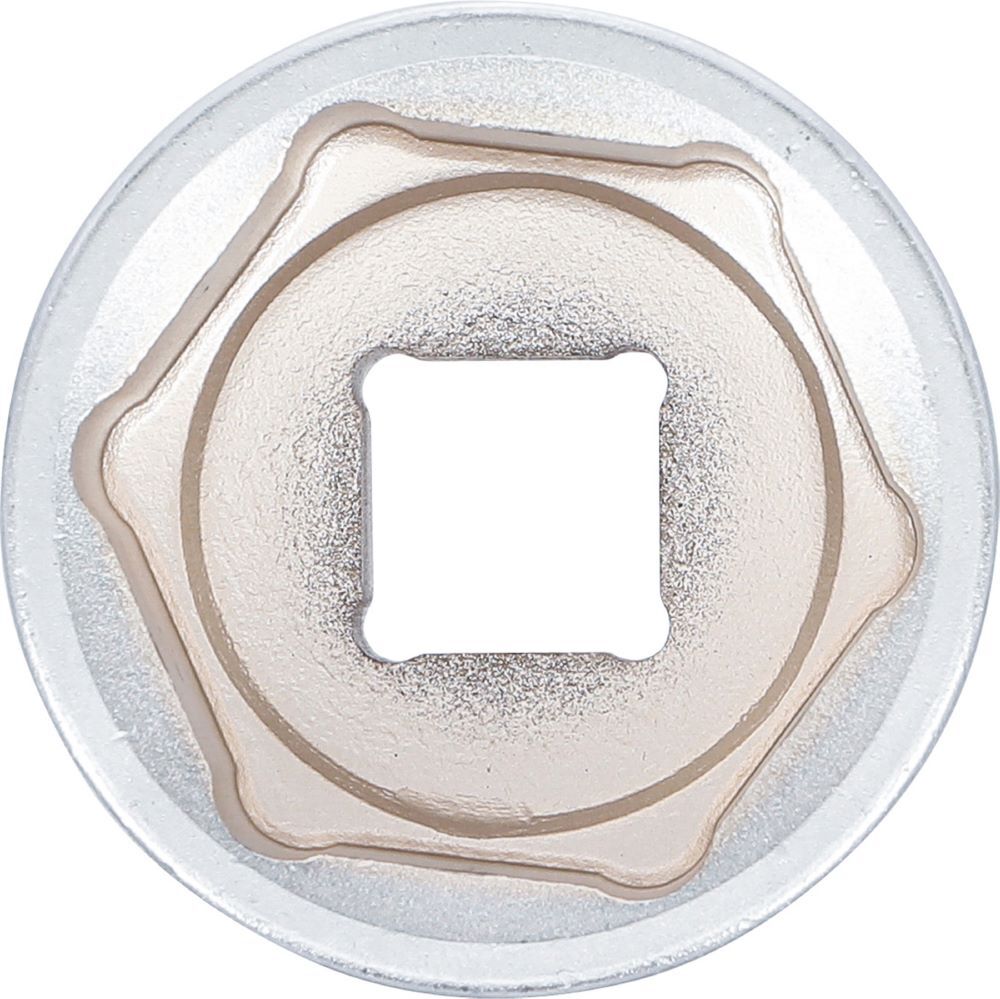 Produktbild Steckschlüssel Einsatz Sechskant Antrieb Innenvierkant 1 Zoll 60 mm bild 2