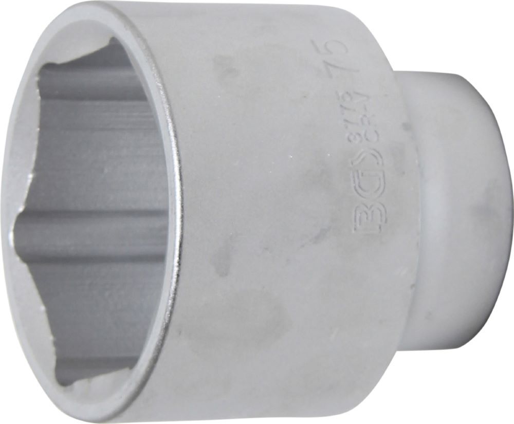 Produktbild BGS Steckschlüssel Einsatz Sechskant Antrieb Innenvierkant 1 Zoll 75 mm
