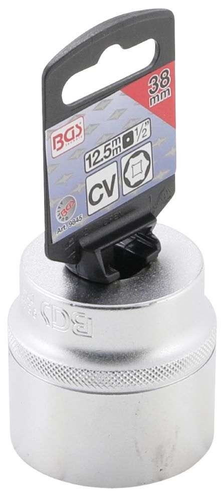 Produktbild Steckschlüssel Einsatz Sechskant Antrieb Innenvierkant 1/2 Zoll 38 mm bild 2