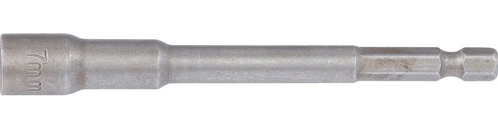 Produktbild Steckschlüssel Einsatz Sechskant extra lang für Bohrmaschinen 7 mm bild 2
