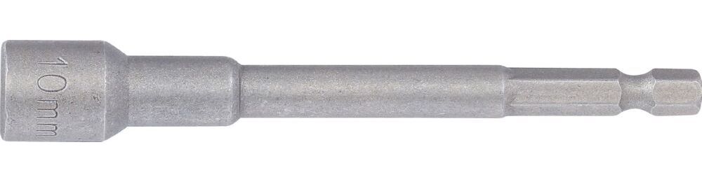 Produktbild Steckschlüssel Einsatz Sechskant extra lang für Bohrmaschinen 10 mm bild 2