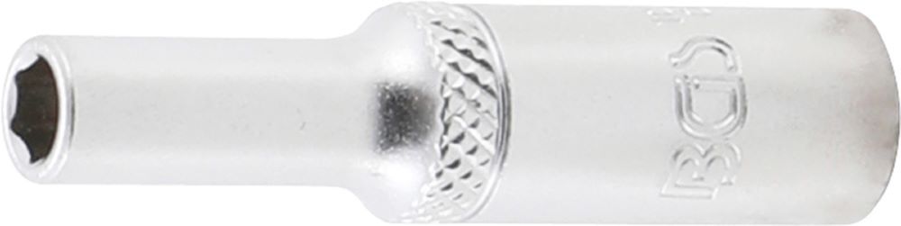 BGS Steckschlüssel Einsatz 5 mm Sechskant tief Antrieb Innenvierkant 6,3 mm Produktbild BGS Steckschlüssel Einsatz 5 mm Sechskant tief Antrieb Innenvierkant 6,3 mm