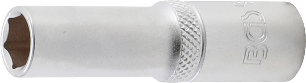 BGS Steckschlüssel Einsatz 10 mm Sechskant tief Antrieb Innenvierkant 10 mm Produktbild BGS Steckschlüssel Einsatz 10 mm Sechskant tief Antrieb Innenvierkant 10 mm