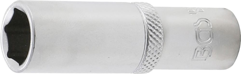 BGS Steckschlüssel Einsatz 13 mm Sechskant tief Antrieb Innenvierkant 10 mm Produktbild BGS Steckschlüssel Einsatz 13 mm Sechskant tief Antrieb Innenvierkant 10 mm
