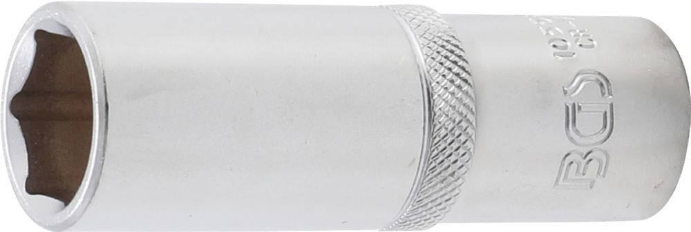 BGS Steckschlüssel Einsatz 18 mm Sechskant tief Antrieb Innenvierkant 12,5 mm Produktbild BGS Steckschlüssel Einsatz 18 mm Sechskant tief Antrieb Innenvierkant 12,5 mm