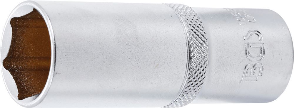 BGS Steckschlüssel Einsatz 21 mm Sechskant tief Antrieb Innenvierkant 12,5 mm Produktbild BGS Steckschlüssel Einsatz 21 mm Sechskant tief Antrieb Innenvierkant 12,5 mm