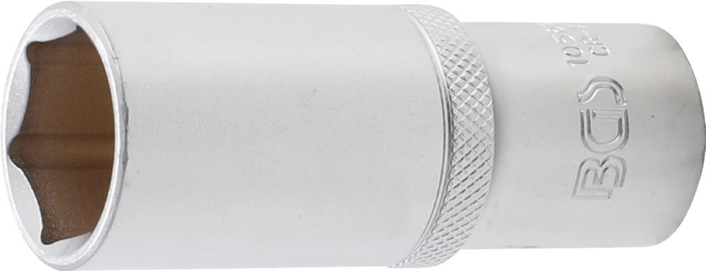 BGS Steckschlüssel Einsatz 22 mm Sechskant tief Antrieb Innenvierkant 12,5 mm Produktbild BGS Steckschlüssel Einsatz 22 mm Sechskant tief Antrieb Innenvierkant 12,5 mm