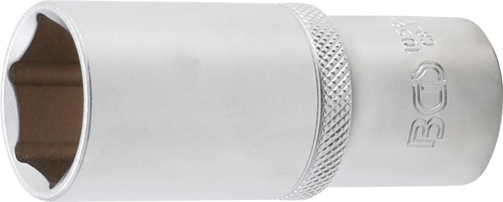 BGS Steckschlüssel Einsatz 24 mm Sechskant tief Antrieb Innenvierkant 12,5 mm Produktbild BGS Steckschlüssel Einsatz 24 mm Sechskant tief Antrieb Innenvierkant 12,5 mm