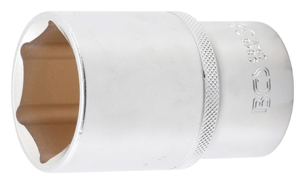 Produktbild BGS Steckschlüssel Einsatz Sechskant tief Antrieb Innenvierkant 1/2 Zoll 38 mm