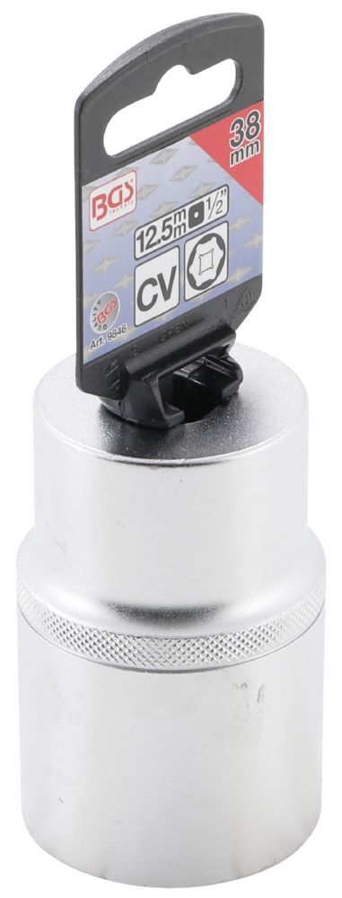 Produktbild Steckschlüssel Einsatz Sechskant tief Antrieb Innenvierkant 1/2 Zoll 38 mm bild 2