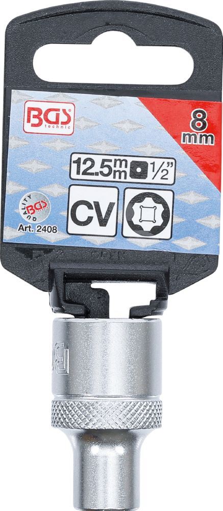 Produktbild Steckschlüssel Einsatz Super Lock Innenvierkant 1/2 Zoll 8 mm bild 3