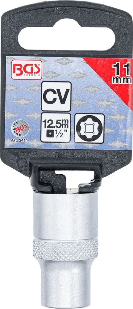 Produktbild Steckschlüssel Einsatz Super Lock Innenvierkant 1/2 Zoll 11 mm bild 3