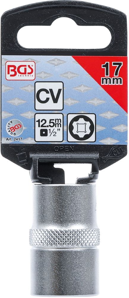 Produktbild Steckschlüssel Einsatz Super Lock Innenvierkant 1/2 Zoll 17 mm bild 3