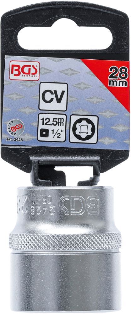 Produktbild Steckschlüssel Einsatz Super Lock Innenvierkant 1/2 Zoll 28 mm bild 3