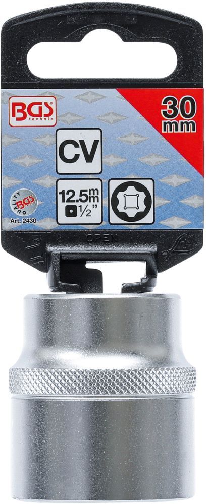 Produktbild Steckschlüssel Einsatz Super Lock Innenvierkant 1/2 Zoll 30 mm bild 3