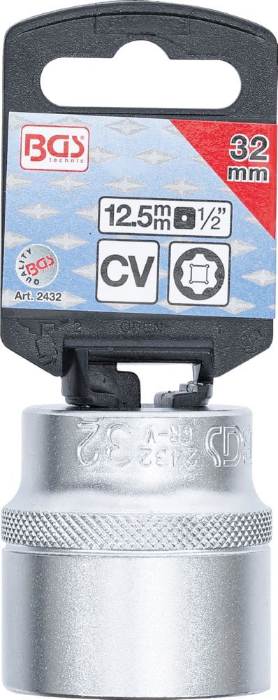 Produktbild Steckschlüssel Einsatz Super Lock Innenvierkant 1/2 Zoll 32 mm bild 3