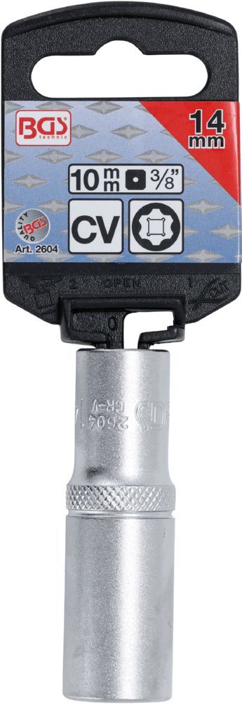 Produktbild Steckschlüssel Einsatz Super Lock tief Antrieb Innenvierkant 3/8 Zoll 14 mm bild 2