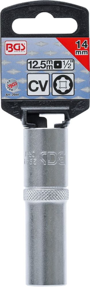 Produktbild Steckschlüssel Einsatz Super Lock tief Antrieb Innenvierkant 1/2 Zoll 14 mm bild 3