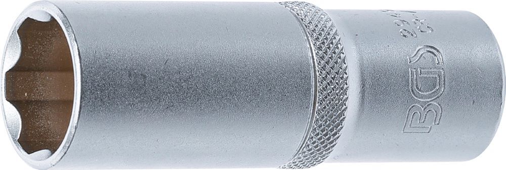 Produktbild BGS Steckschlüssel Einsatz Super Lock tief Antrieb Innenvierkant 1/2 Zoll 19 mm