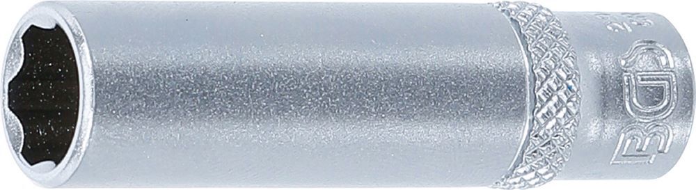 Produktbild BGS Steckschlüssel Einsatz Super Lock tief Innenvierkant 1/4 Zoll 9 mm