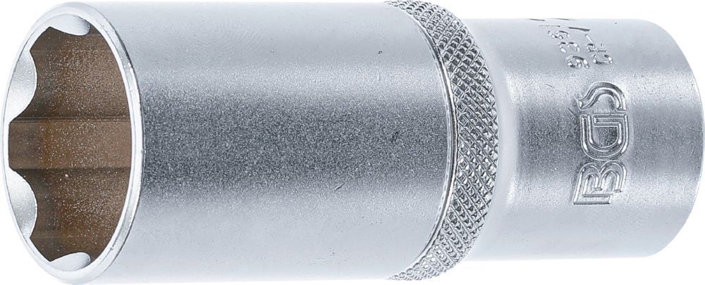 Produktbild BGS Steckschlüssel Einsatz Super Lock tief Antrieb Innenvierkant 1/2 Zoll 24 mm