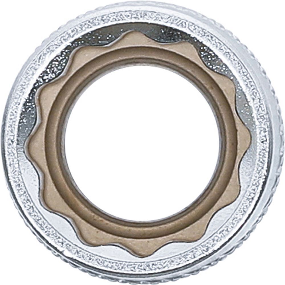 BGS Steckschlüssel Einsatz 15 mm Zwölfkant Antrieb Innenvierkant 12,5 mm 1/2 Zoll