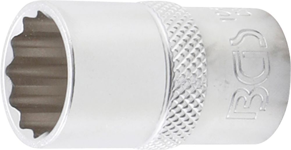 BGS Steckschlüssel Einsatz 16 mm Zwölfkant Antrieb Innenvierkant 12,5 mm 1/2 Zoll Produktbild BGS Steckschlüssel Einsatz 16 mm Zwölfkant Antrieb Innenvierkant 12,5 mm 1/2 Zoll